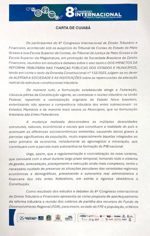 Congresso Internacional de Direito Tributário 1